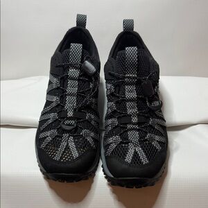 Merrell Black and Gray Women's Athletic Shoes